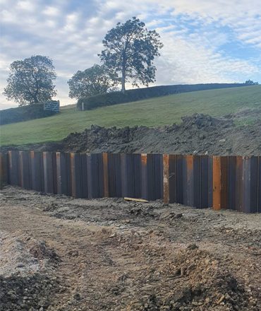 Sheet Pile Retaining Walls: A Guide to RJS Piling's Solutions