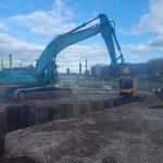 uk sheet piling contractor offering steal sheet piling